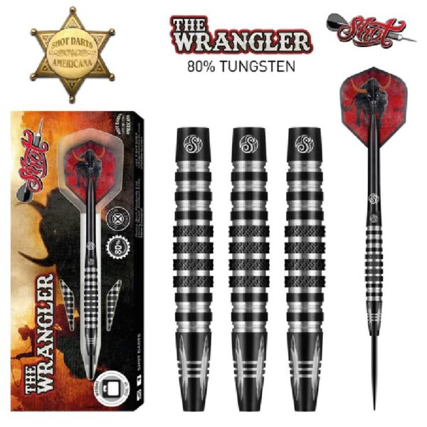 Shot Darts - Dardos - Americana The Wrangler (24gr. 80% Tungsteno)