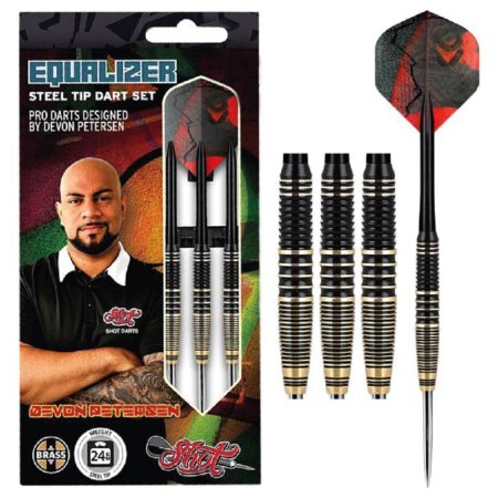 Shot Darts - Dardos - Devon Petersen Equalizer (24gr. Acero)