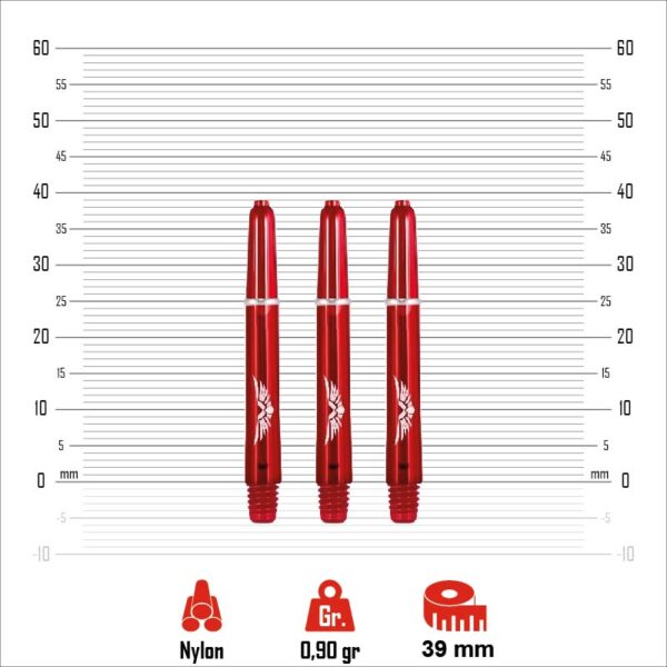 Shot Darts - Cañas dardos Eagle Claw - Nylon 39mm (Intermedia) - Imagen 2