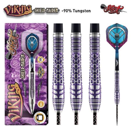 Shot Darts - Dardos - Viking Shield-Maiden (22gr. 90% Tungsteno)