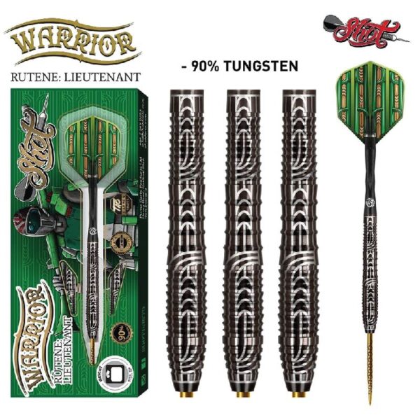 Shot Darts - Dardos - Warrior Rutene (26gr. 90% Tungsteno)