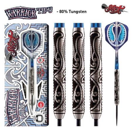 Shot Darts - Dardos - Warrior Tipu (23gr. 80% Tungsteno)