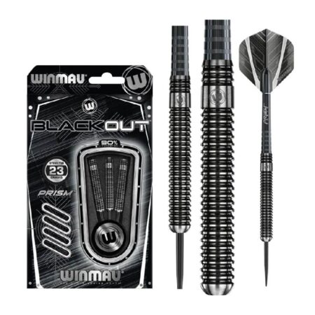 Winmau - Dardos - Blackout (23gr. 90% Tungsteno)