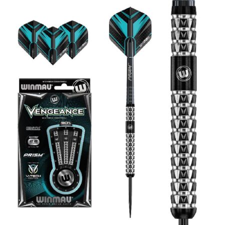 Winmau - Dardos - Vengeance (22gr. 90% Tungsteno)