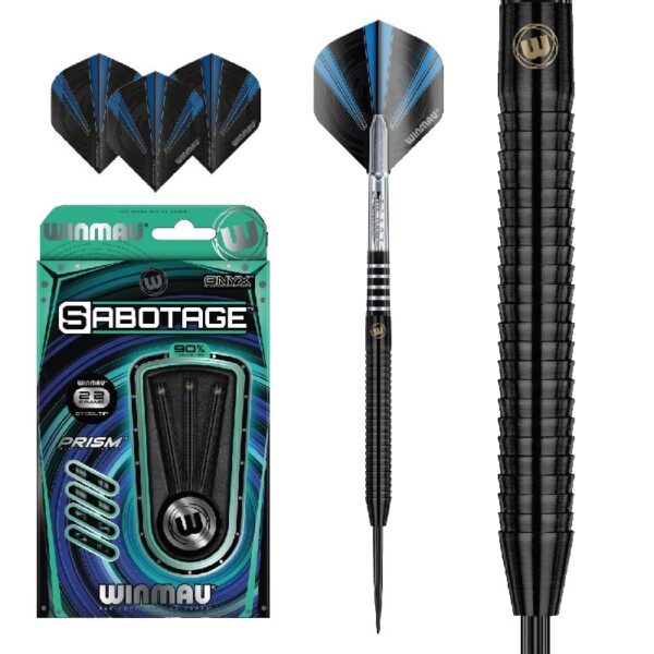 Winmau - Dardos - Sabotage (22gr. 90% Tungsteno)