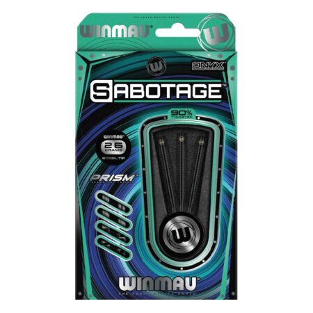 Winmau - Dardos - Sabotage (26gr. 90% Tungsteno)