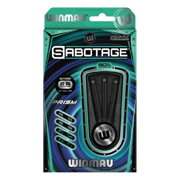 Winmau - Dardos - Sabotage (26gr. 90% Tungsteno)