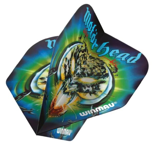 Winmau - Plumas dardos - Motorhead Plumas (100micras)