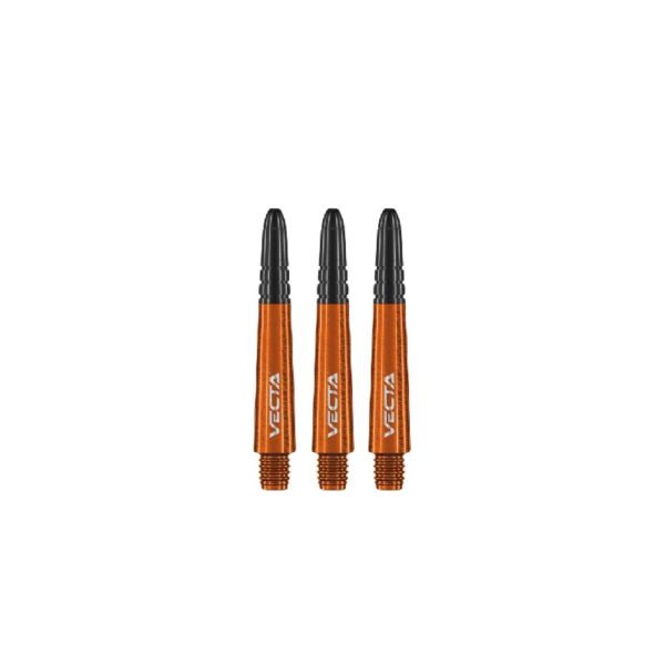 Winmau - Cañas dardos Vecta - Orange (Corta 34mm Policarbonato)