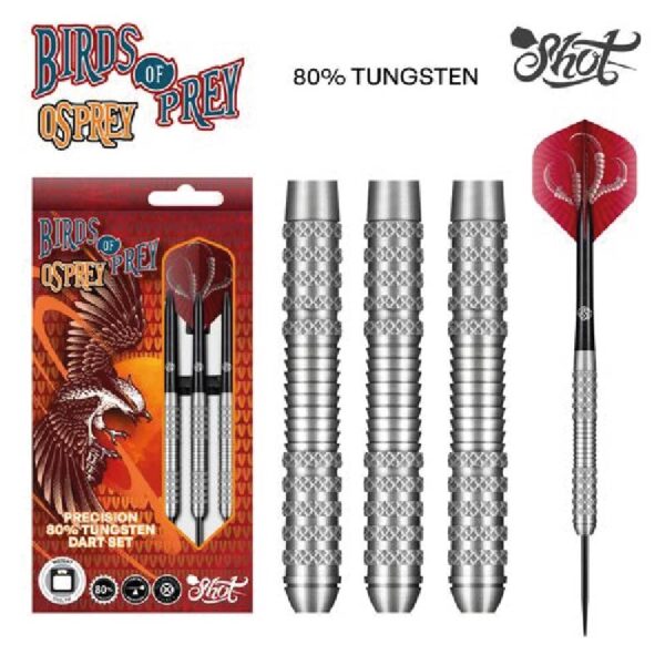 Shot Darts - Dardos - Birds of Prey Osprey (26gr. 80% Tungsteno)