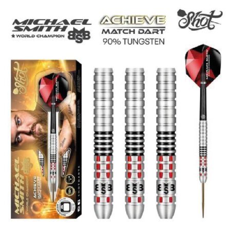 Shot Darts - Dardos - Michael Smith Achieve (24gr. 90% Tungsteno)