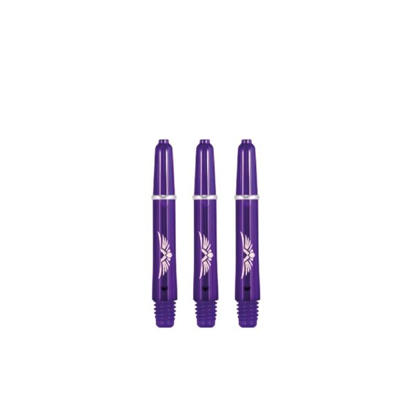 Shot Darts - Cañas dardos Eagle Claw - Nylon Morada 35mm (Corta)