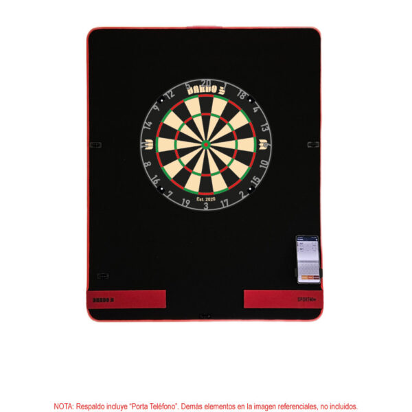 DARDO 3 - Respaldo Diana - Sport3 100 Negro/Rojo - Imagen 2