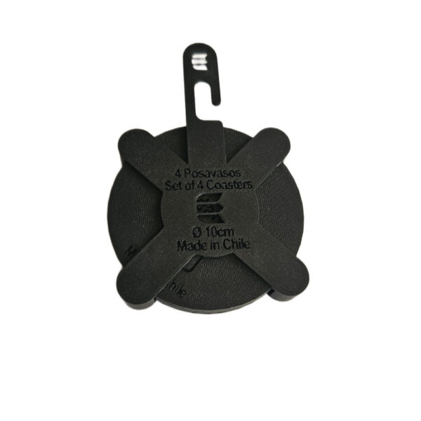 DARDO 3 – Juego Posavasos Modelo DARDO 3 Negro - Imagen 4