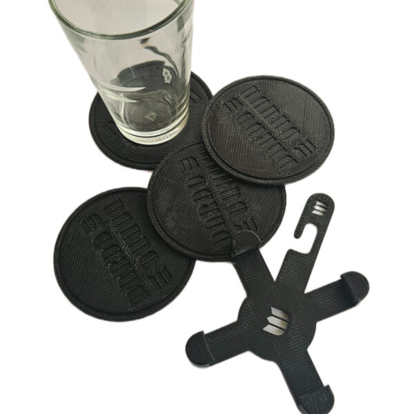 DARDO 3 – Juego Posavasos Modelo DARDO 3 Negro